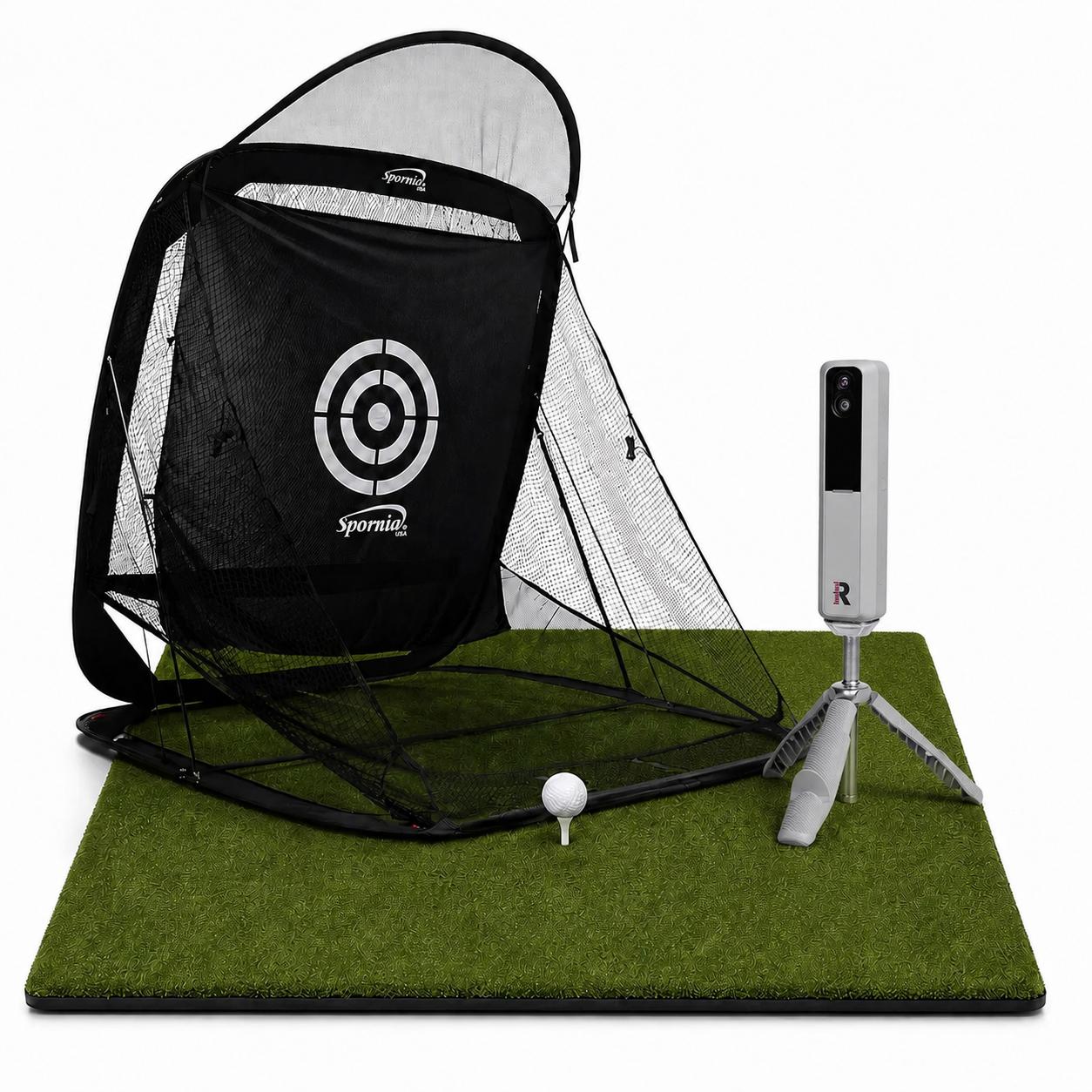 Spornia SPG-7 Golf-Übungsnetz Rapsodo MLM2 Pro Bundle