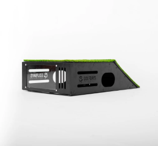 Optoma LW351ST WXGA-Projektor + GolfBays Bodenmontage-Case