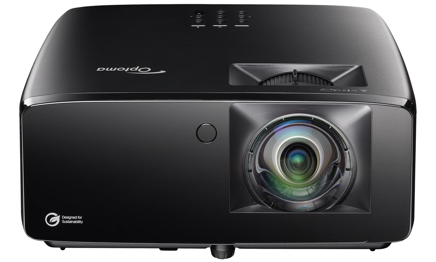 Optoma UHZ36STe 4K-UHD Golf-Simulator-Projektor + Bodenmontagegehäuse