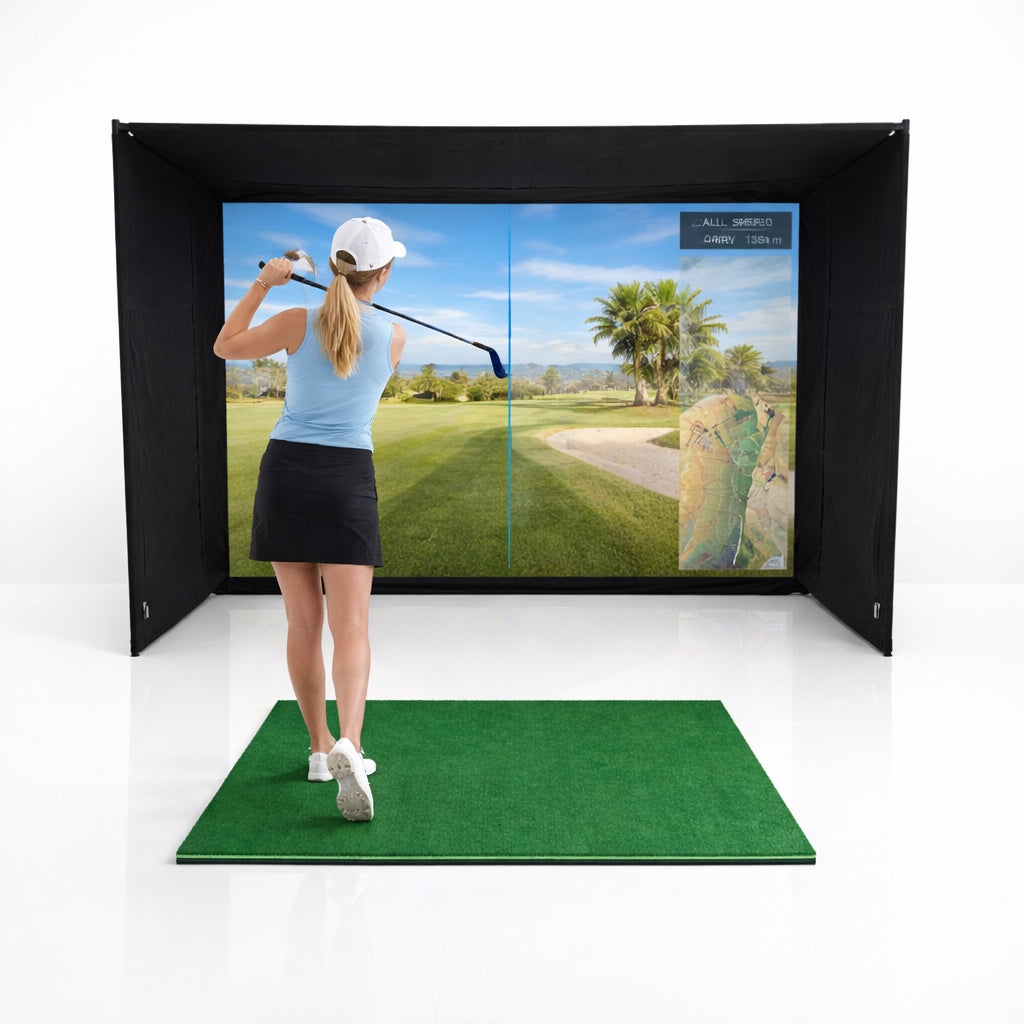 GolfBays EasySim Golf-Simulator-Gehäuse